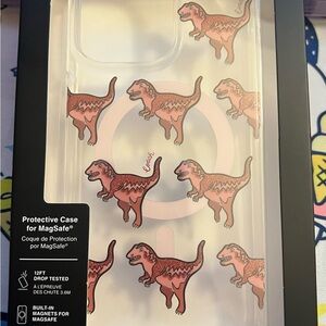 Coach Dinosaur iPhone Case with MagSafe
